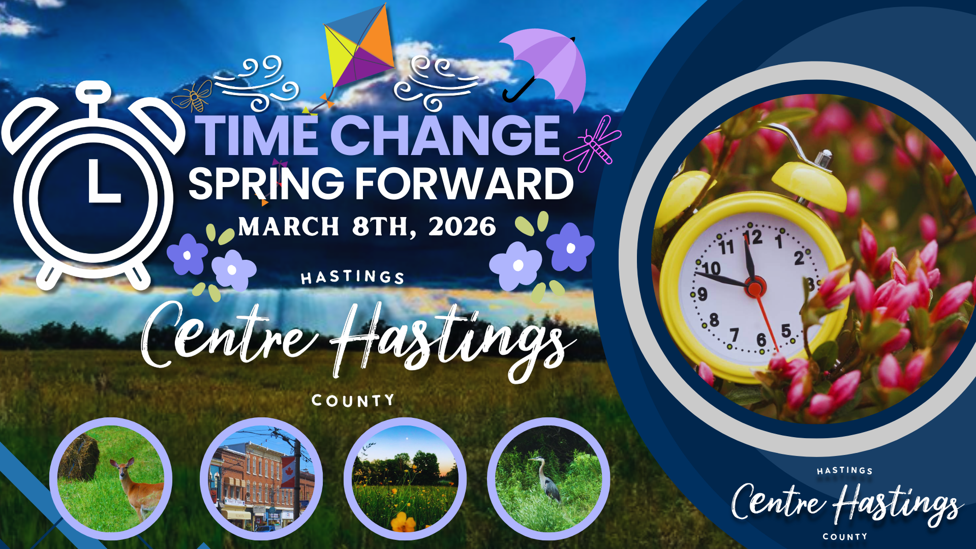Spring Forward – Daylight Saving Time Begins