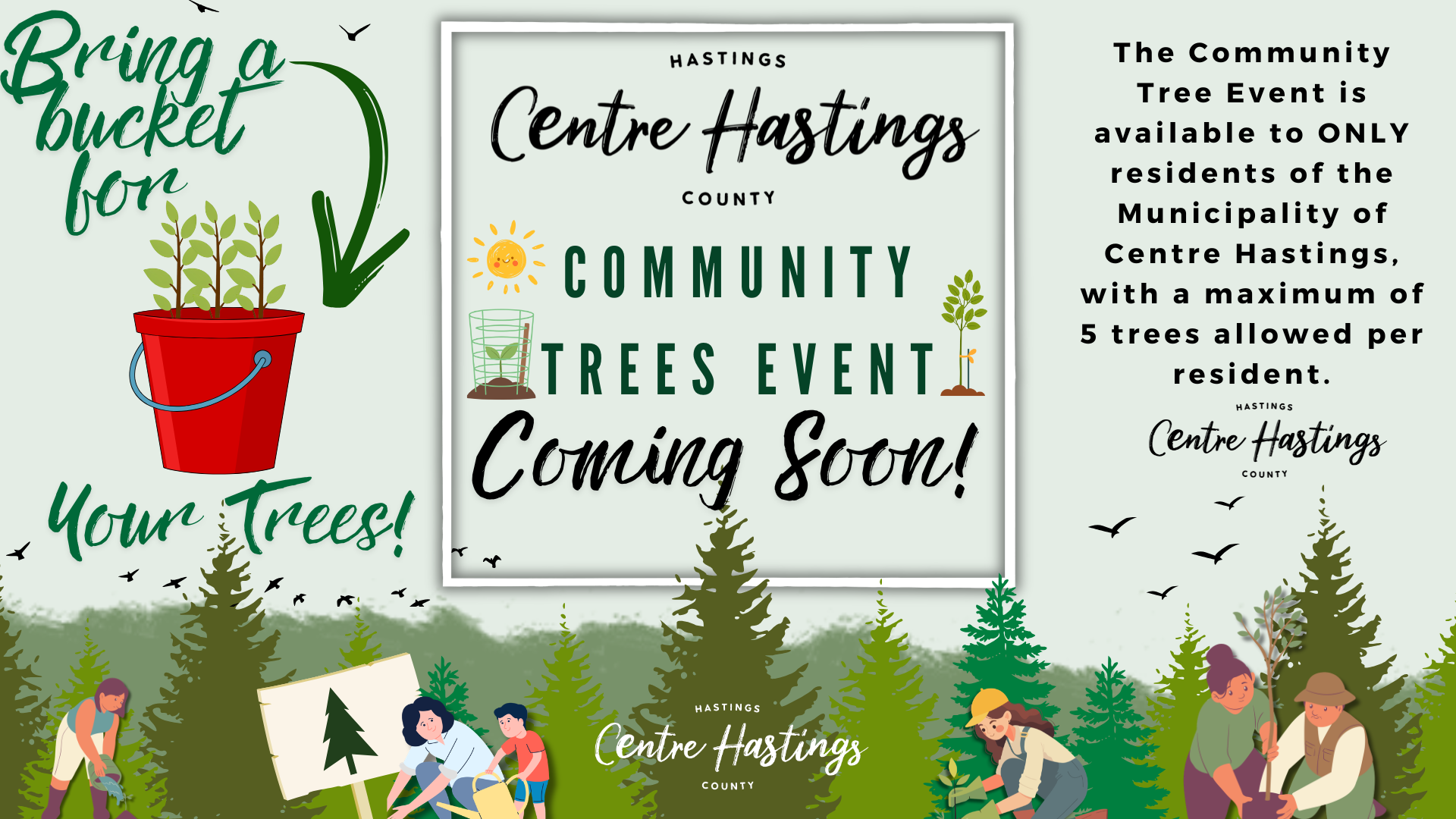 Municipality of Centre Hastings Community Trees Event – Coming Soon