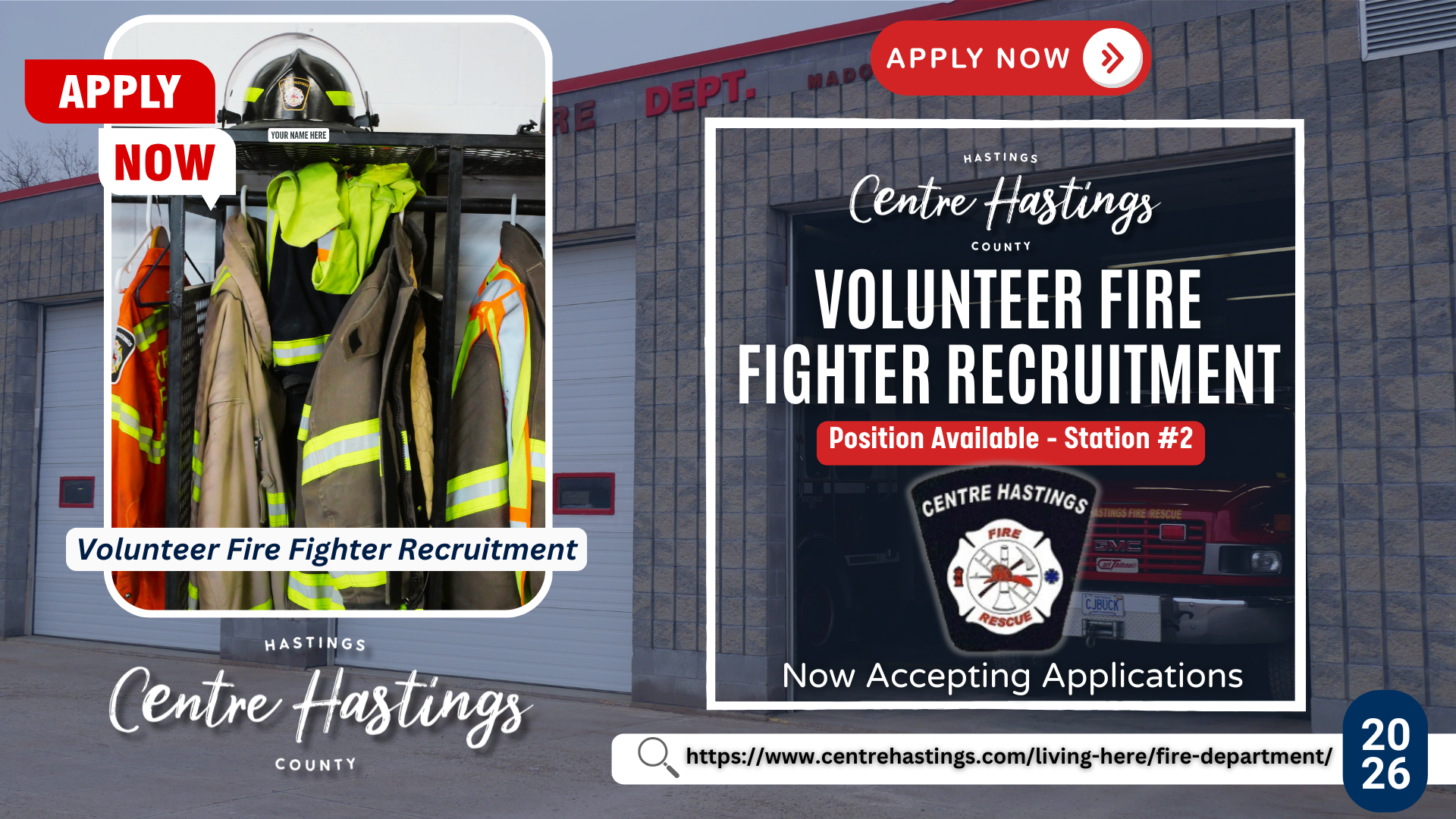 Answer the Call – Become a Volunteer Firefighter With Centre Hastings Fire Department 