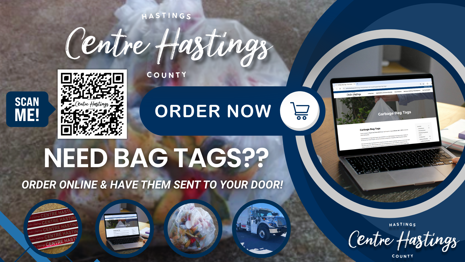 Skip the Trip — Order Your Centre Hastings Bag Tags Online!
