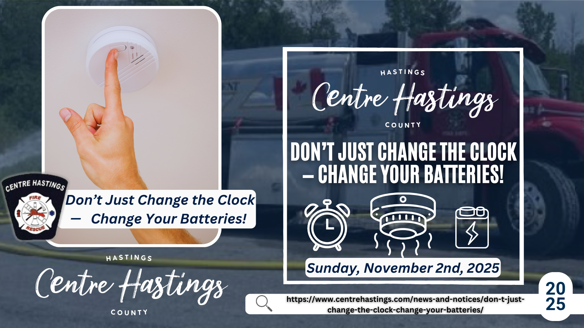 Don’t Just Change the Clock—Change Your Batteries!