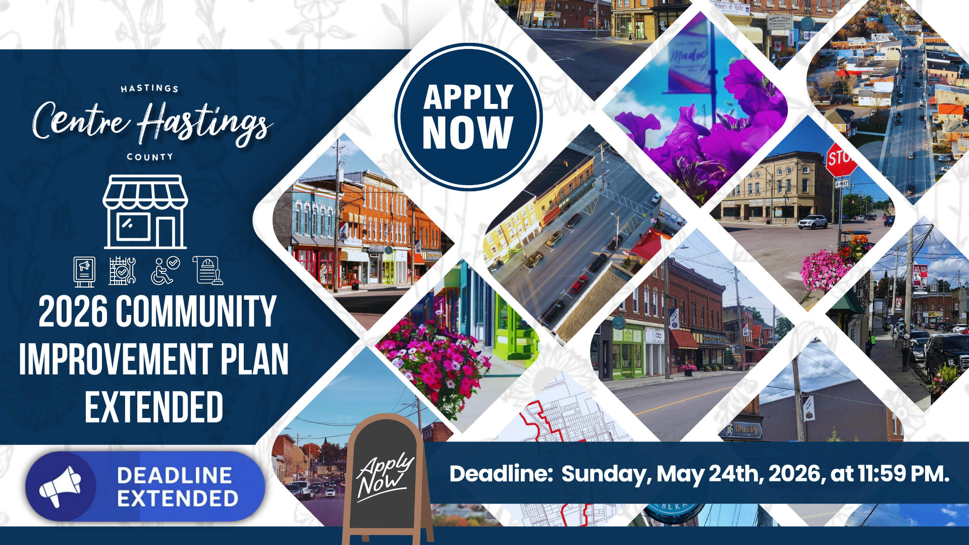 2026 Community Improvement Plan Deadline Extended!