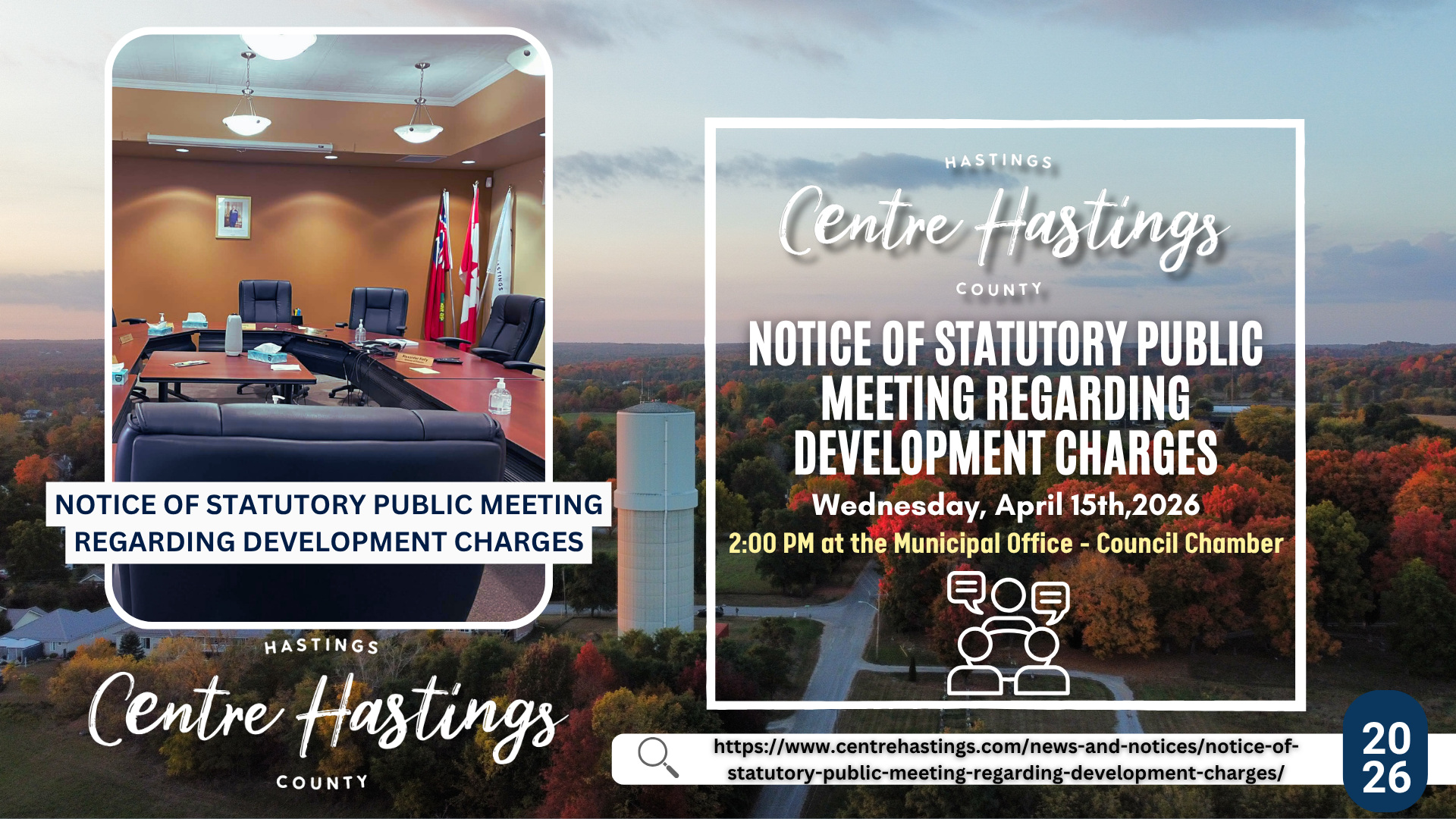 NOTICE OF STATUTORY PUBLIC MEETING REGARDING DEVELOPMENT CHARGES